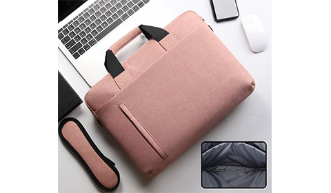 14 Inch Polyester Office Laptop Bags Large Capacity Messenger bag
