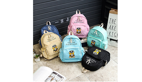 Cute animal printing school backpack trendy schoolbag with high quality for primary high school