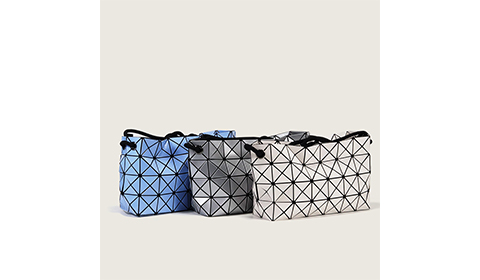 New tofu bag geometric diamond grid drawstring bag Fashionable and simple shoulder diagonal crossbody women's bag
