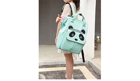 Handheld large capacity multi-functional waterproof cartoon fashion mom backpack travel bag new mom bag diaper bag