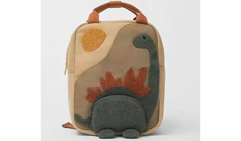 Children's Bag Cartoon Dinosaur Animal Shaped Backpacks Baby Kids Mini Small Size Backpack Customized Logo