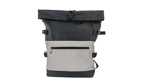 Cross border Amazon Europe Roll mouth Backpack Simple Business Roll Top Roll Cover Leisure Backpack Outdoor Travel Student Bag