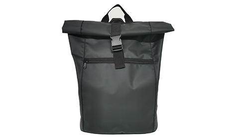 Trendy Nordic style computer backpack with roll up cover, waterproof, cool, fashionable, male and female student computer backpack