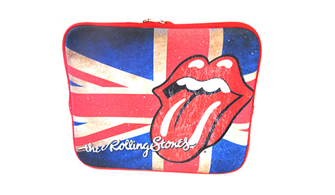 Tongue Pattern Modern Travel Waterproof Neoprene Laptop Case Lightweight Handbag OEM