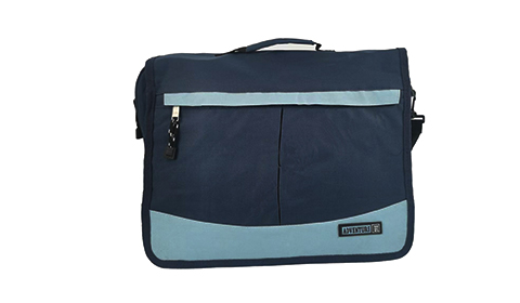 Casual Classic Crossbody Laptop Bag Fashion Style Messenger Bag  With Zipper Velcro