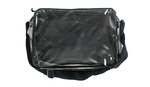 High Quality Custom Printed PVC Zipper Laptop Bag Durable Waterproof Bag Crossbody
