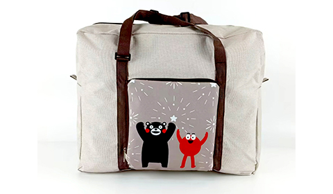 Wholesale Custom Portable Foldable Travel Bag with Large Capacity Zipper Made of Polyester Material for Men and Women